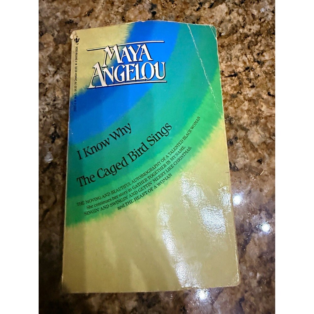 Maya Angelou Vintage Paperback Lot of 3 Autobiographies Bantam Books